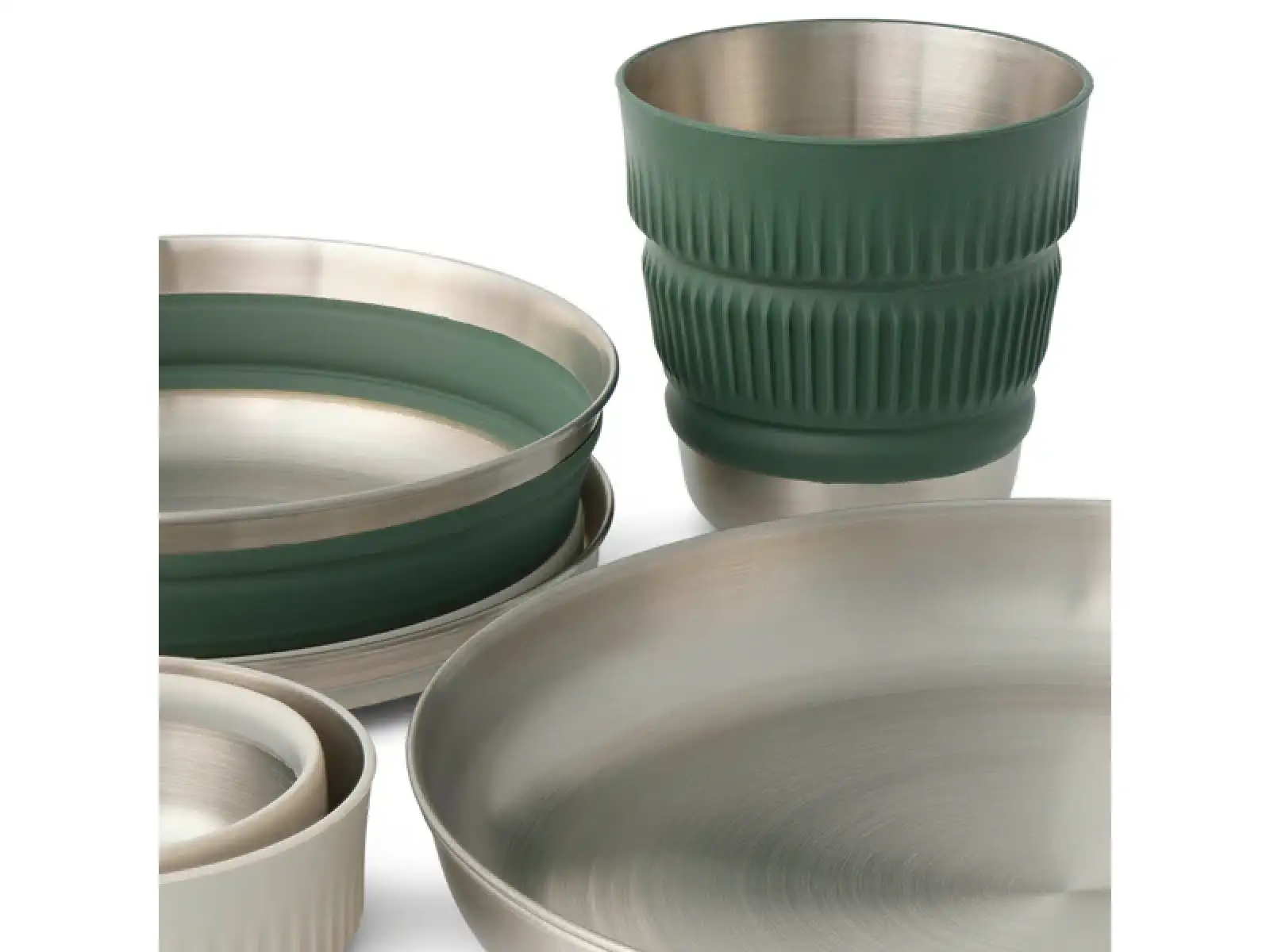 Sea to Summit Detour Stainless Steel Dinnerware Set 6 piece set of dishes