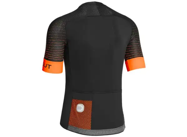 Dotout Hybrid men's jersey short sleeve Black/Fluo Orange