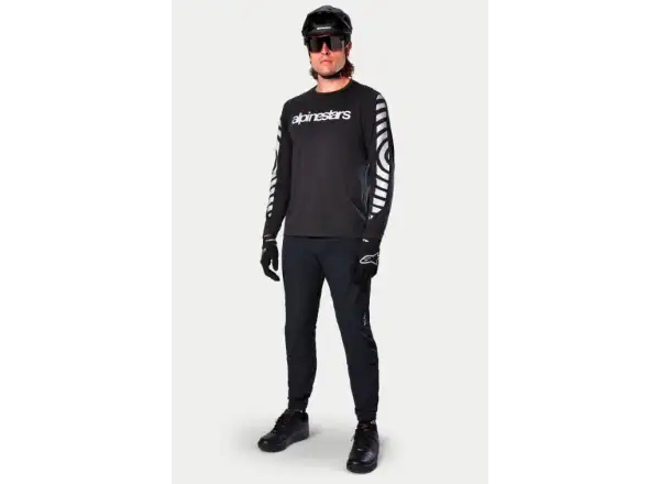 Alpinestars A-Dura Dri Oscar men's jersey long sleeve Black Reflective