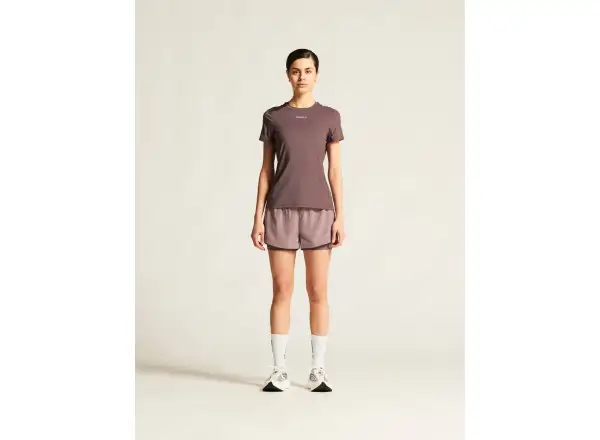 Craft ADV Essence 2 women's short sleeve T-shirt purple