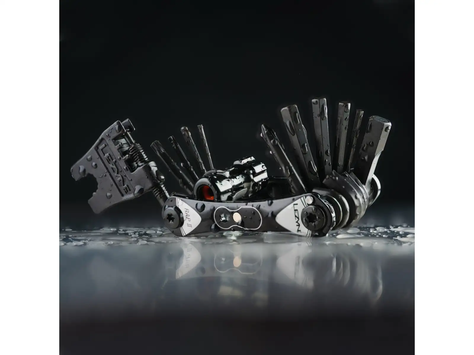 Lezyne RAP II 19 CO2 multitool 19 functions Black