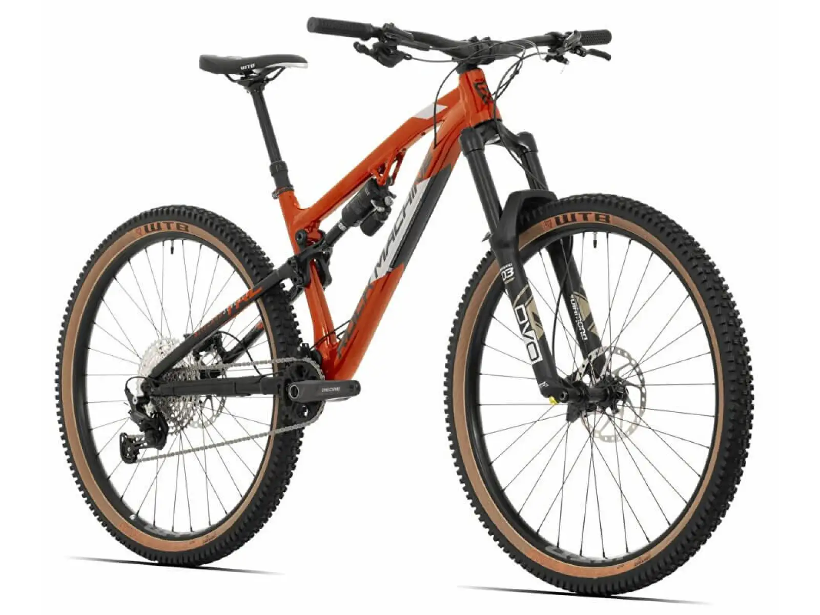 Rock Machine Blizzard TRL 70-29 orange/silver full suspension mountain bike