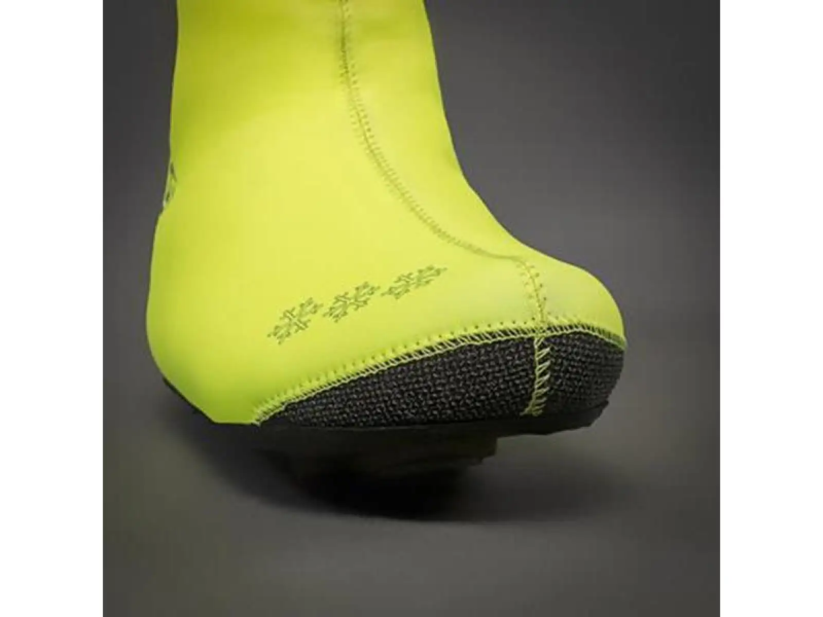 Grip Grab Arctic Road Hi-Vis shoe covers yellow