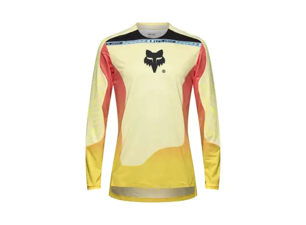 Fox Flexair Elevated men's jersey long sleeve Lemonade