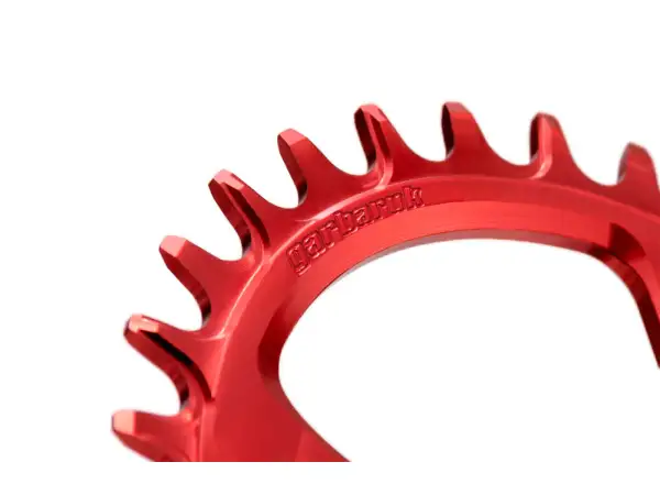 Garbaruk 104BCD Round chainring red