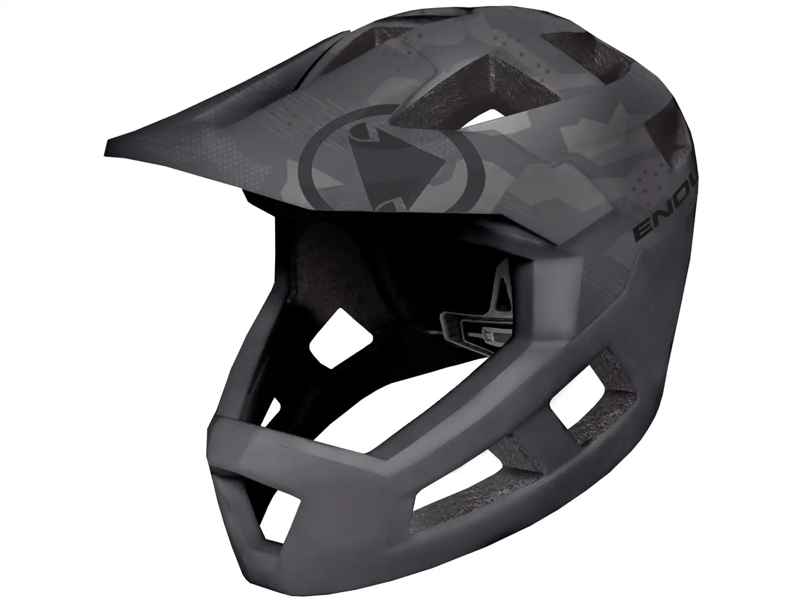 Endura SingleTrack kids helmet Camo Grey