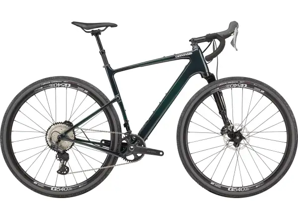 Cannondale Topstone Carbon 2 Lefty gravel bike Green size M