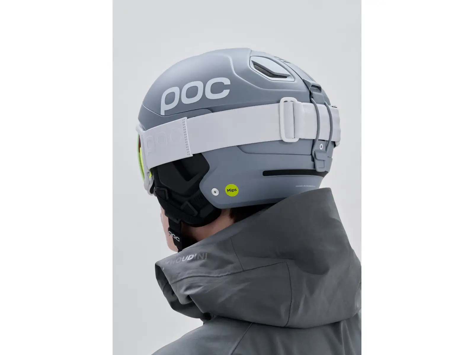 POC Zonula ski goggles Hydrogen White/Partly Sunny Orange