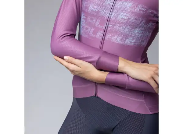 Alé PR-E Identity women's insulated jersey long sleeve Orchid