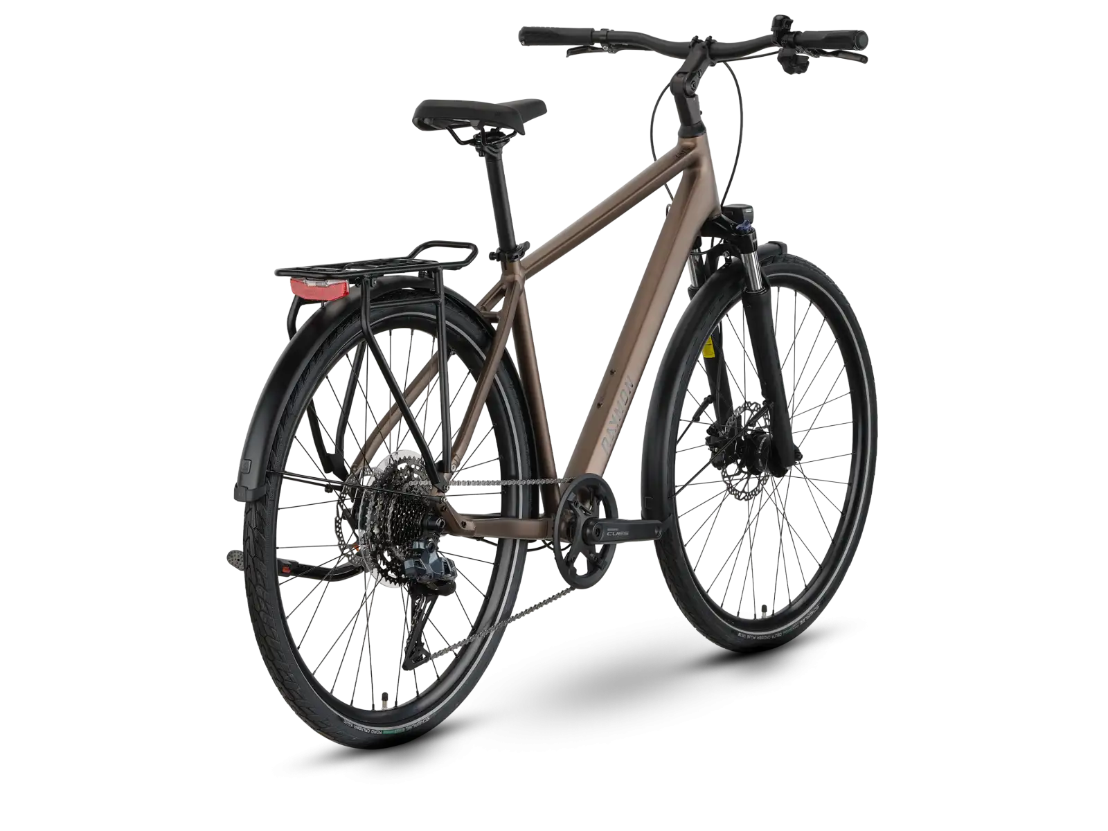 Raymon Zayn Auto Diamond trekking bike Mushroom/Black