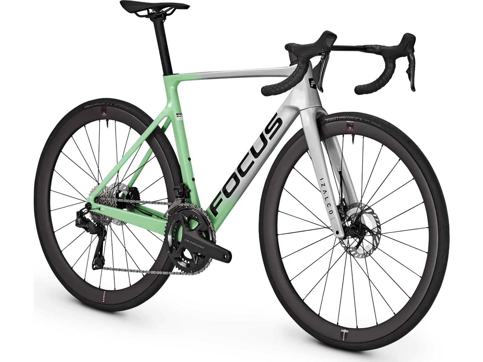Focus IZALCO MAX 9.7 road bike Nepalsilver / Mintgrey