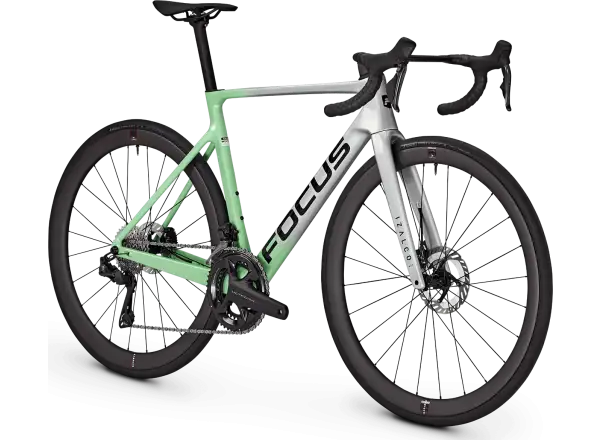Focus IZALCO MAX 9.7 road bike Nepalsilver / Mintgrey
