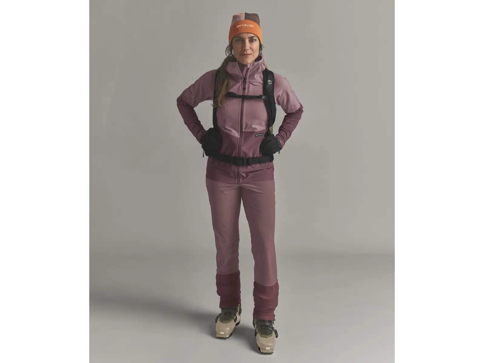 Ortovox Venet Softshell Stretch Pants women's softshell pants Chestnut