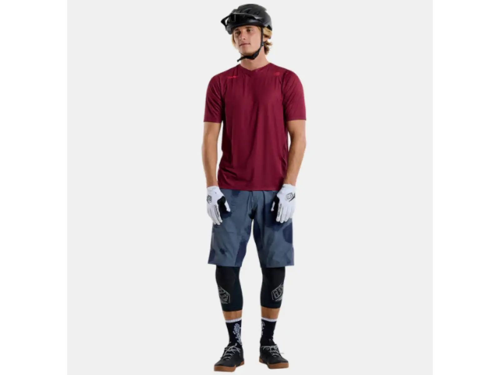 Troy Lee Designs Skyline Air Mono men's jersey short sleeve Oxblood