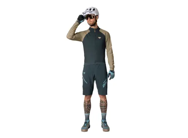 Dynafit Ride Wind men's cycling jacket Rock Khaki