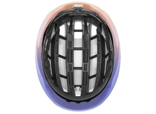 Uvex Surge Aero MIPS road helmet White/Lila Apricot Matt