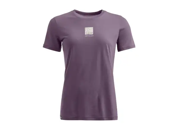 Ortovox 120 Cool Tec Abstract women's T-shirt Wild Berry