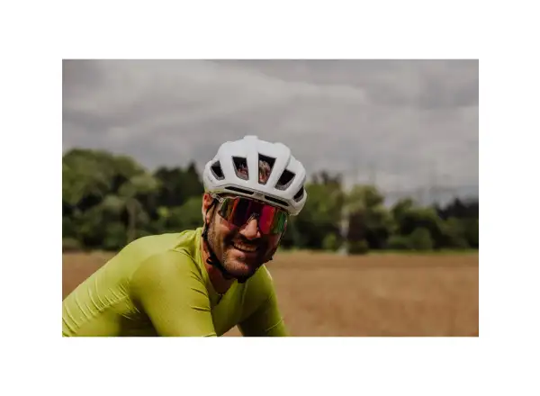 Force Strive cycling glasses transparent/pink mirrored lens