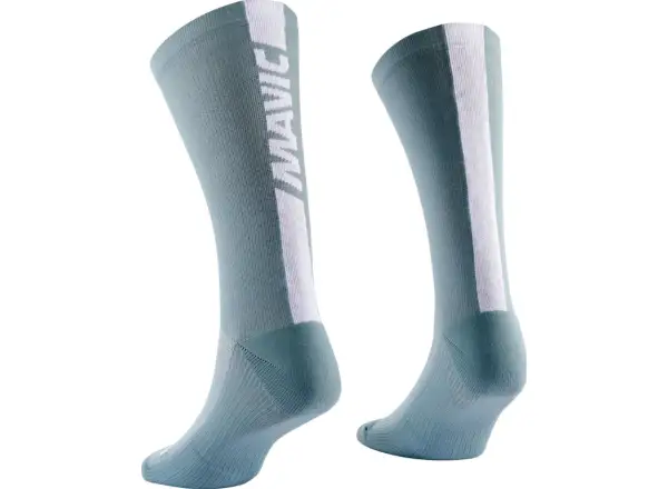 Mavic Logo socks Celeste White