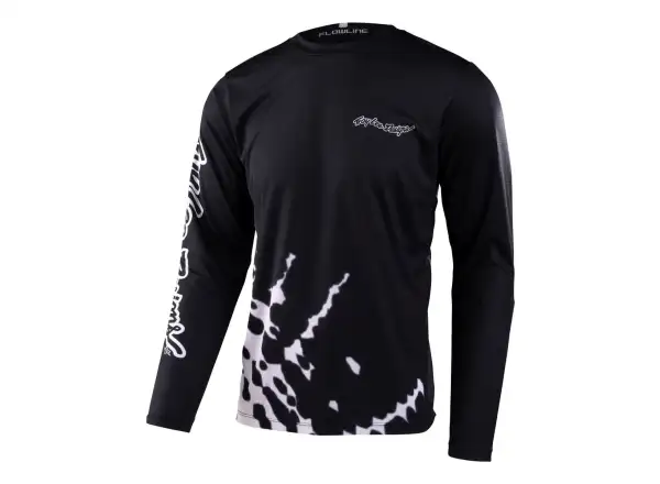 Troy Lee Designs Flowline Big Spin men's jersey long sleeve Black
