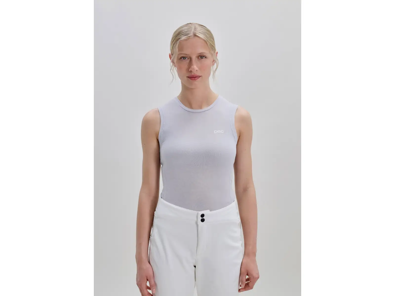 POC Layer Mid women's sleeveless base layer shirt Granite Grey