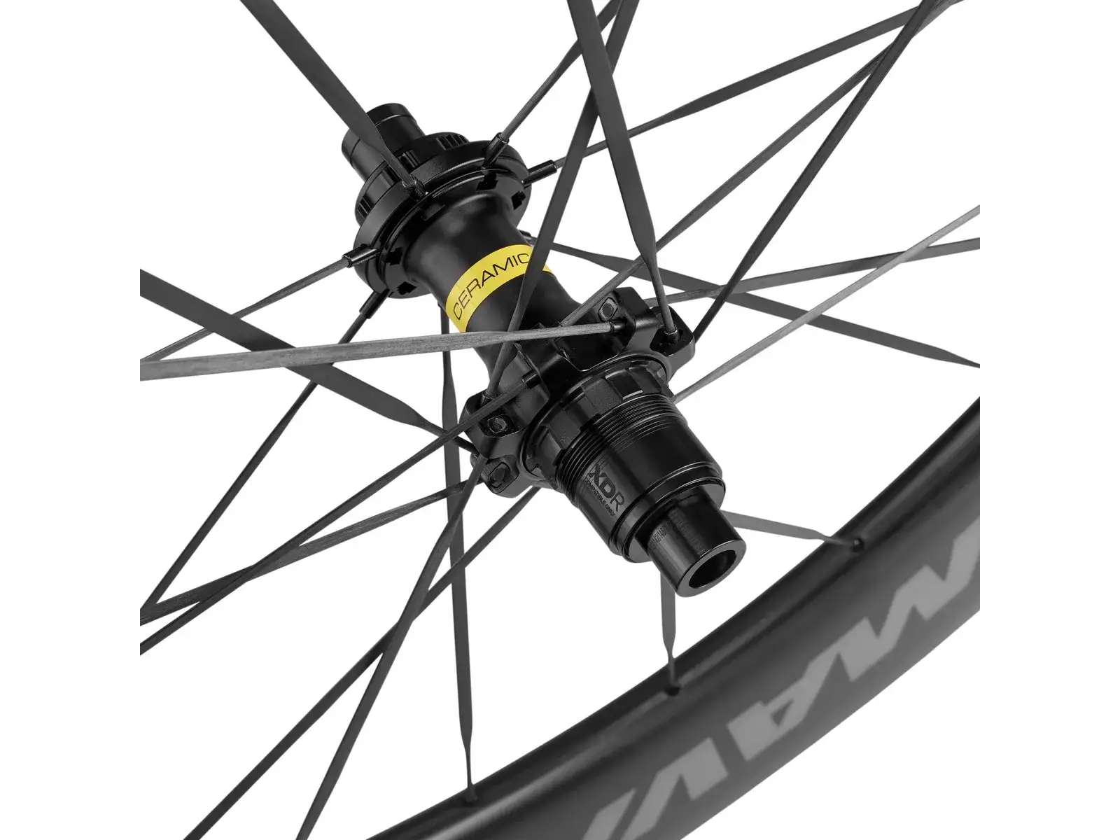 Mavic Comete 65 Disc Centerlock road wheelset rear freehub Sram XDR