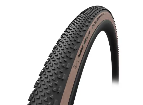 Michelin Power Gravel Competition line 700x47C TS TLR gravel tire kevlar brown