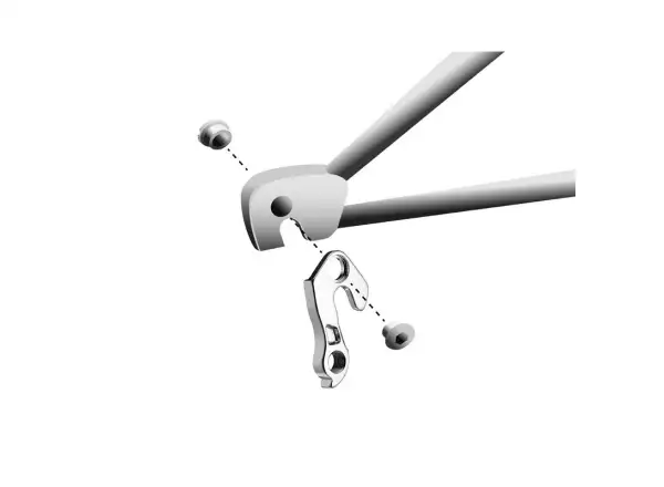 Union GH-258 derailleur hanger Stevens, Corratec