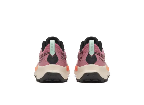 Saucony Peregrine 16 women's running shoes Mauve/Salmon