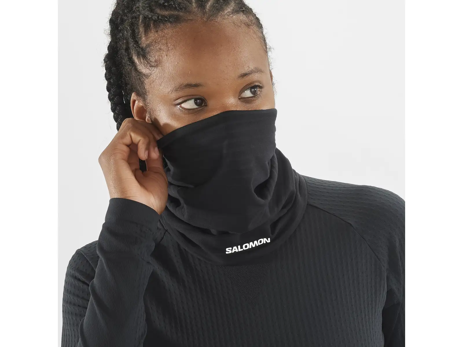 Salomon RS Warm neckwarmer Deep Black