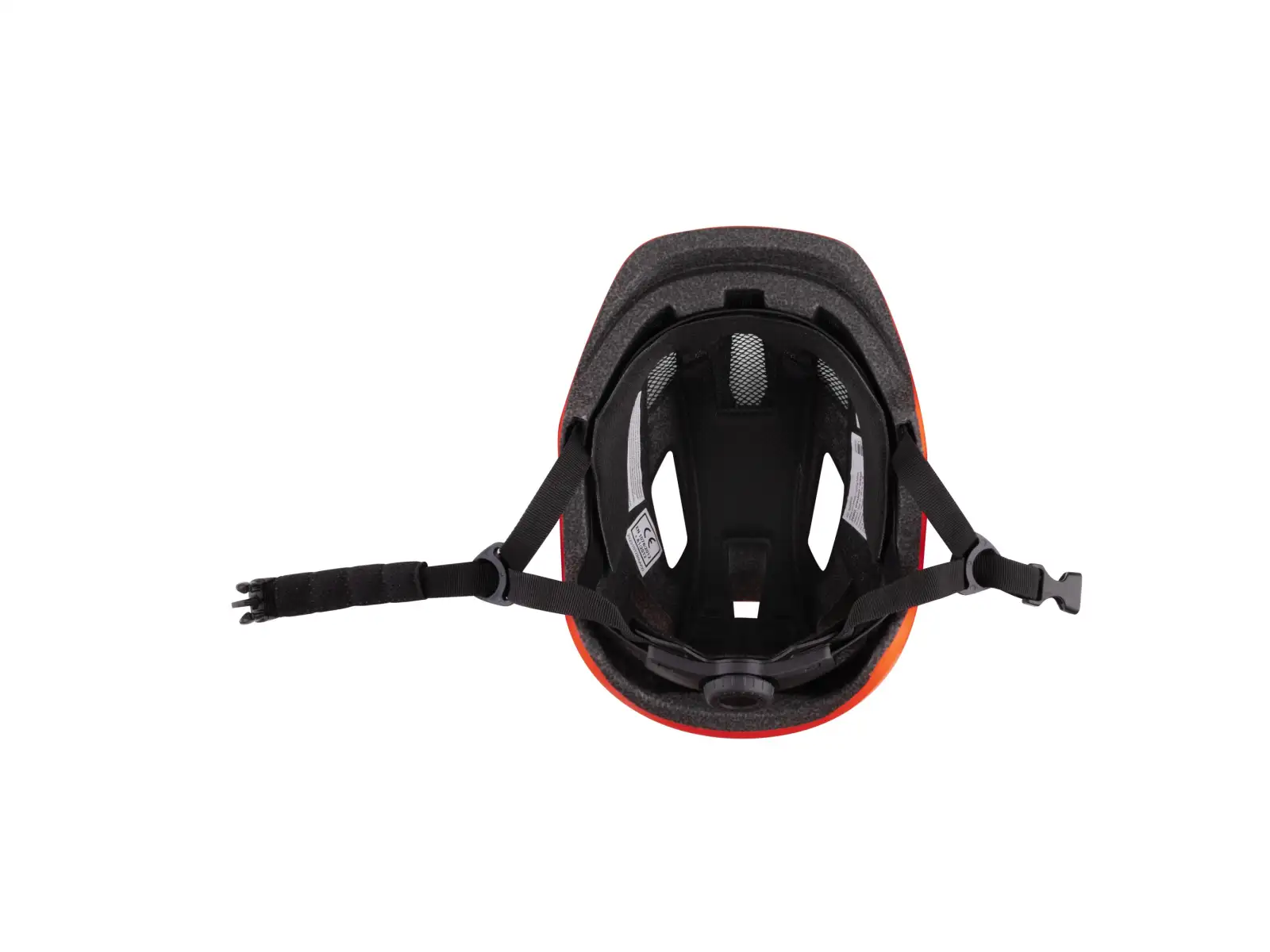 Force Zebu children's helmet with flasher orange