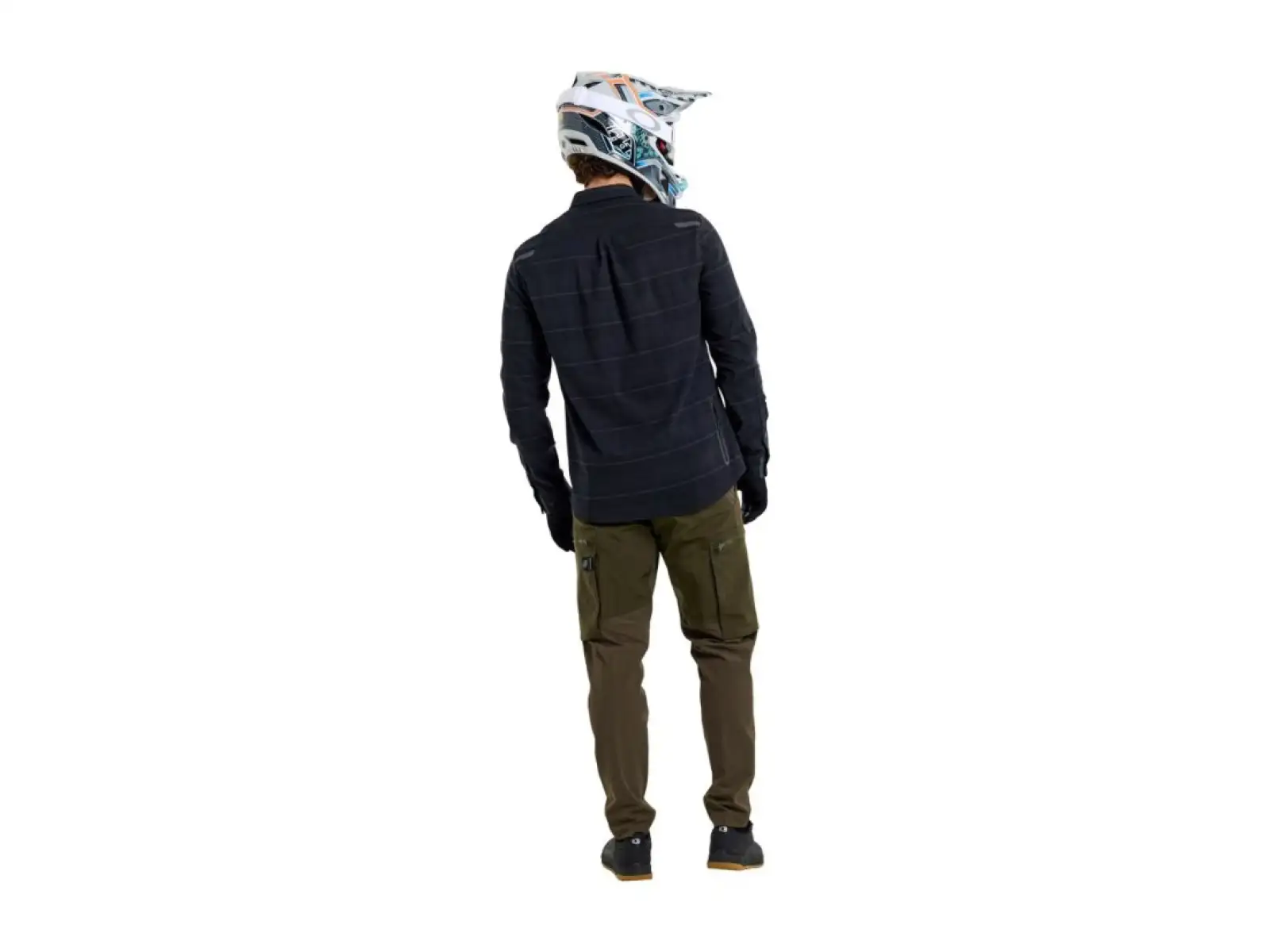 Troy Lee Designs Grind Flannel men's shirt Plaid Carbon