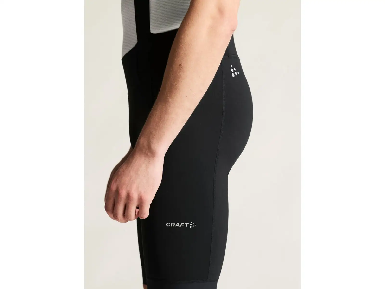 Craft Endur Cargo Bib C3 men's shorts with chamois black