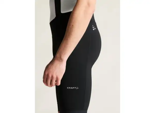 Craft Endur Cargo Bib C3 men's shorts with chamois black