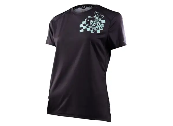 Troy Lee Designs Lilium women's jersey short sleeve Micayla Gatto Black