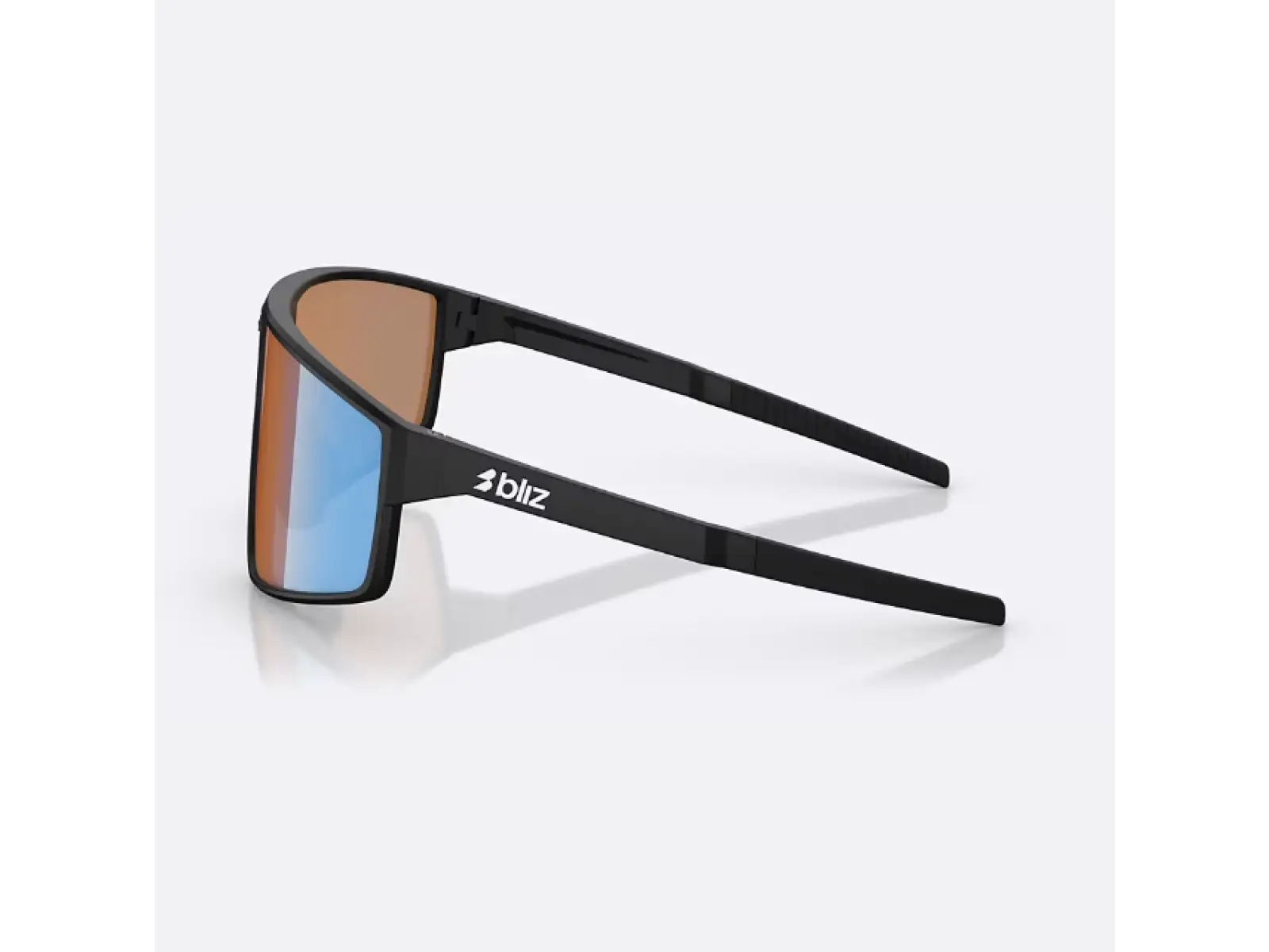 Bliz P002 sunglasses Matte Black/Nano Optics Nordic Light Coral/Orange Blue Multi