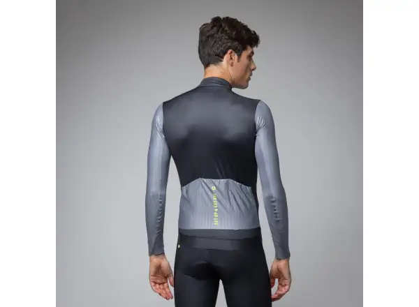 Alé PR-E Follow Me men's insulated long sleeve jersey Black
