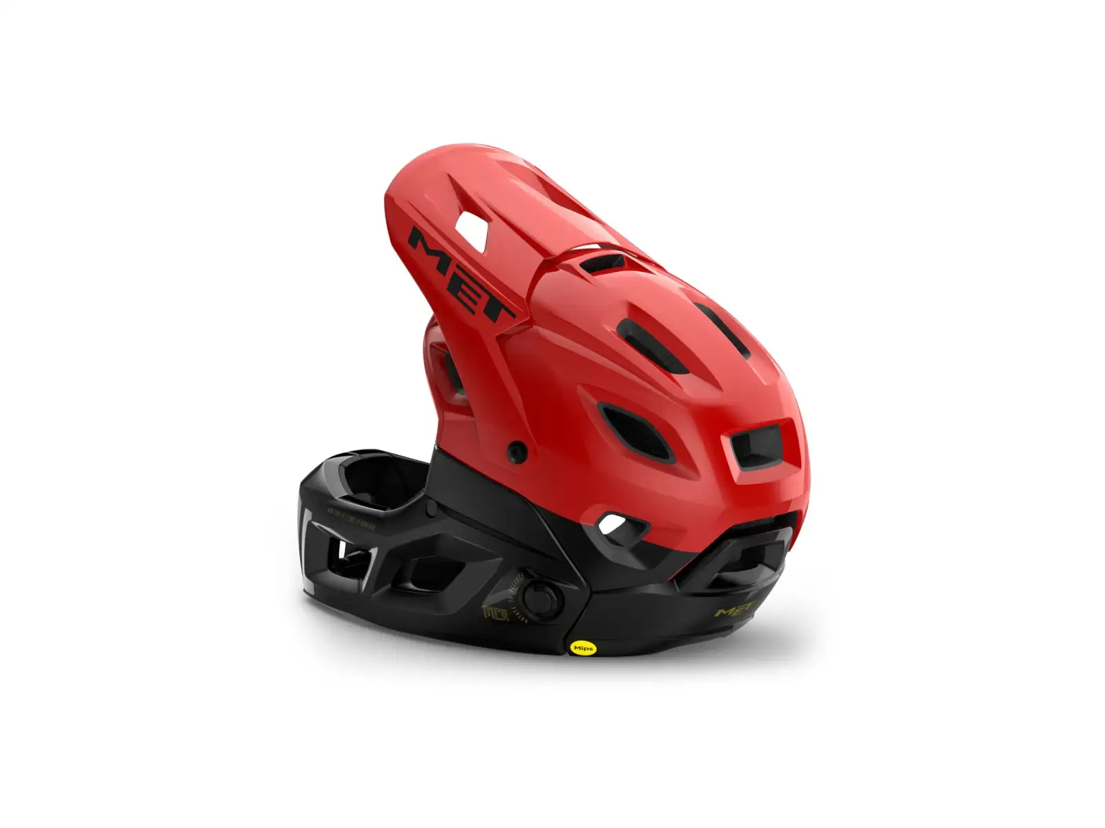 MET Parachute MCR Mips helmet Rusion Red