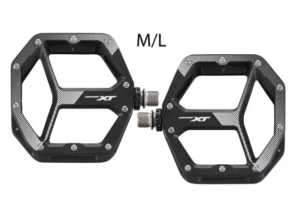 Shimano Deore XT PD-M8140 Flat pedals without reflectors