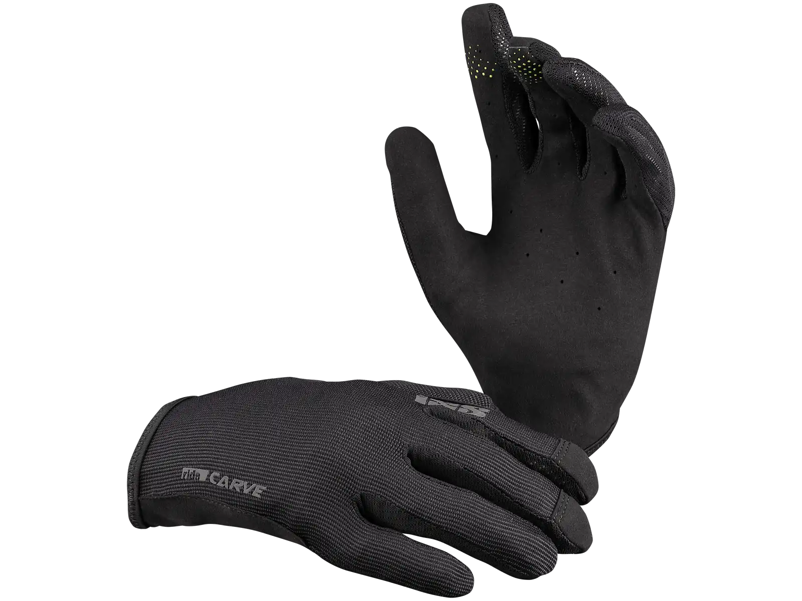 IXS Carve men's gloves Black