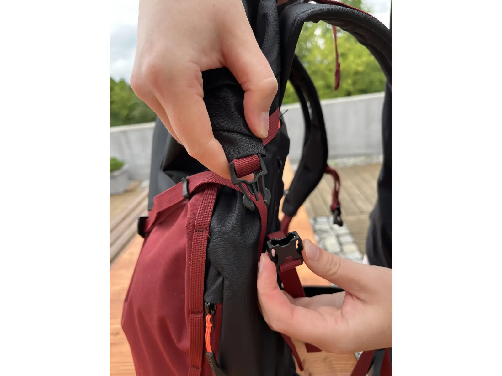 Salewa Puez women's backpack 32 l + 5 l Syrah/Black Out