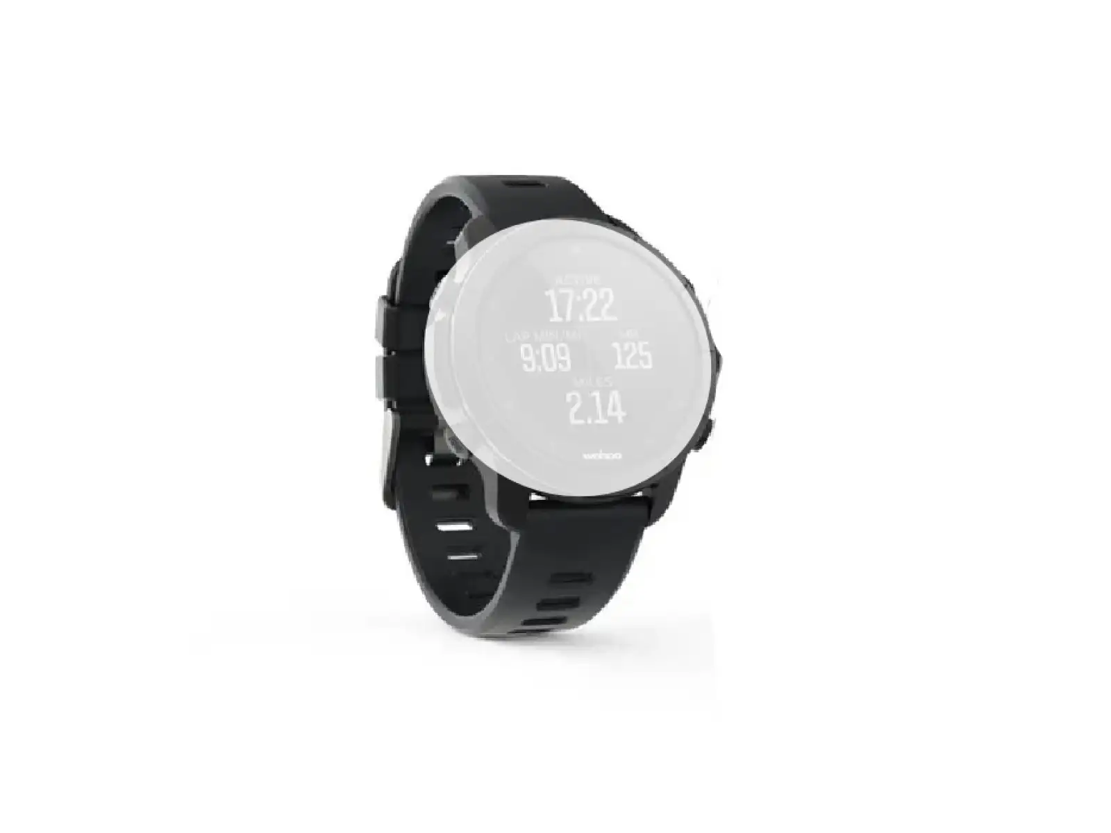 Wahoo replacement strap for sports watch Wahoo Stealth Grey
