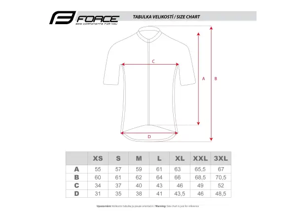 Force Spray Lady jersey short sleeve white/black