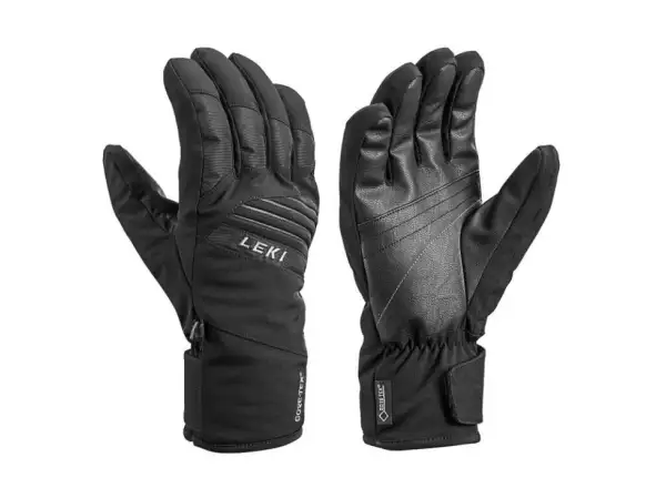 Leki Space GTX ski gloves black