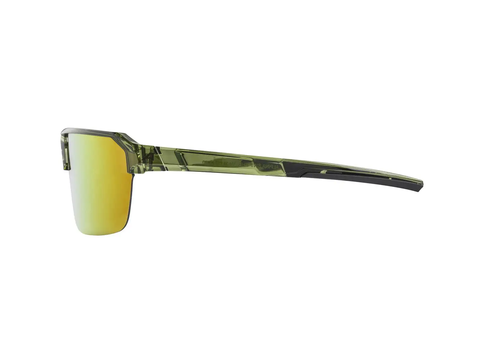 Alpina Swift HR glasses Green Transparent Gloss