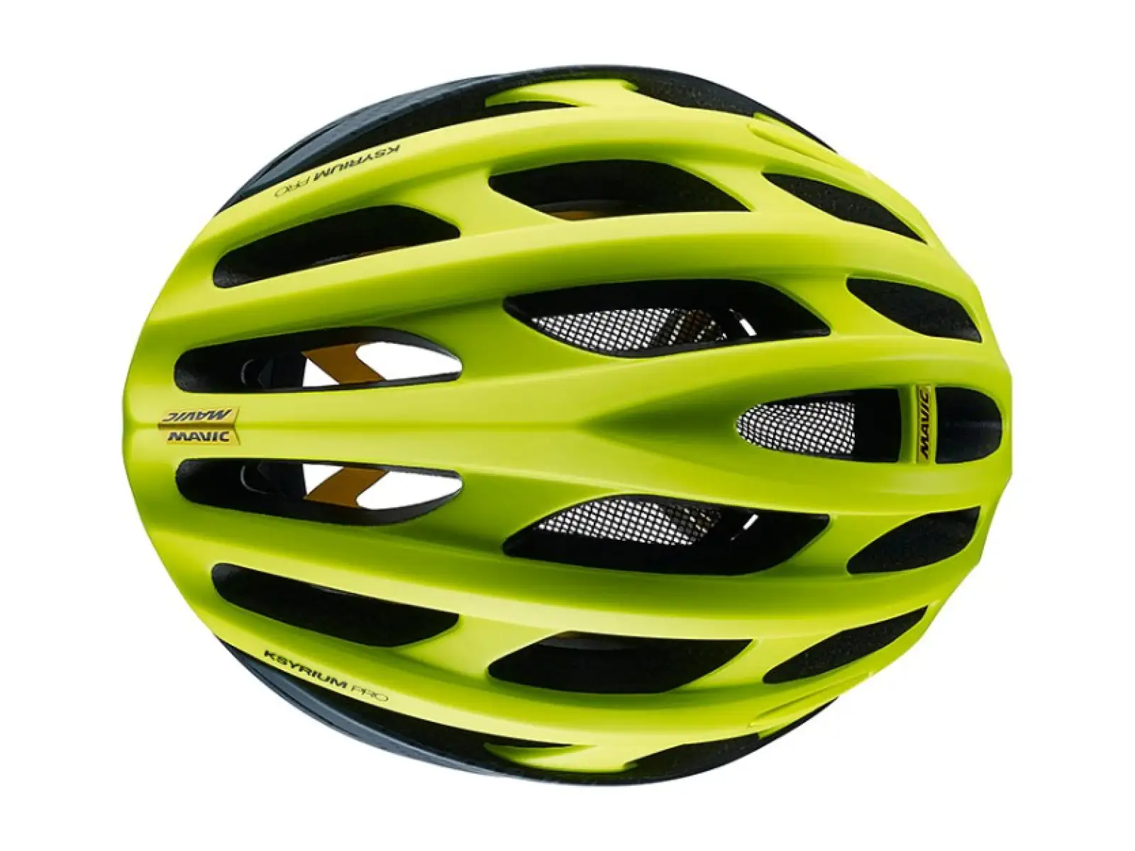 Mavic Ksyrium Pro Mips helmet safety yellow/black
