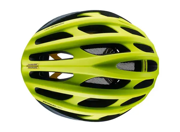 Mavic Ksyrium Pro Mips helmet safety yellow/black