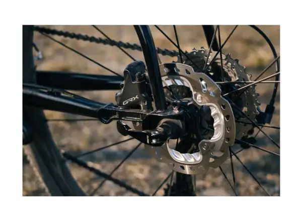 Shimano GRX ST-RX400 / BR-RX400 Rear Brake and 10-speed Shifter Flat Mount Polymer + Cooler
