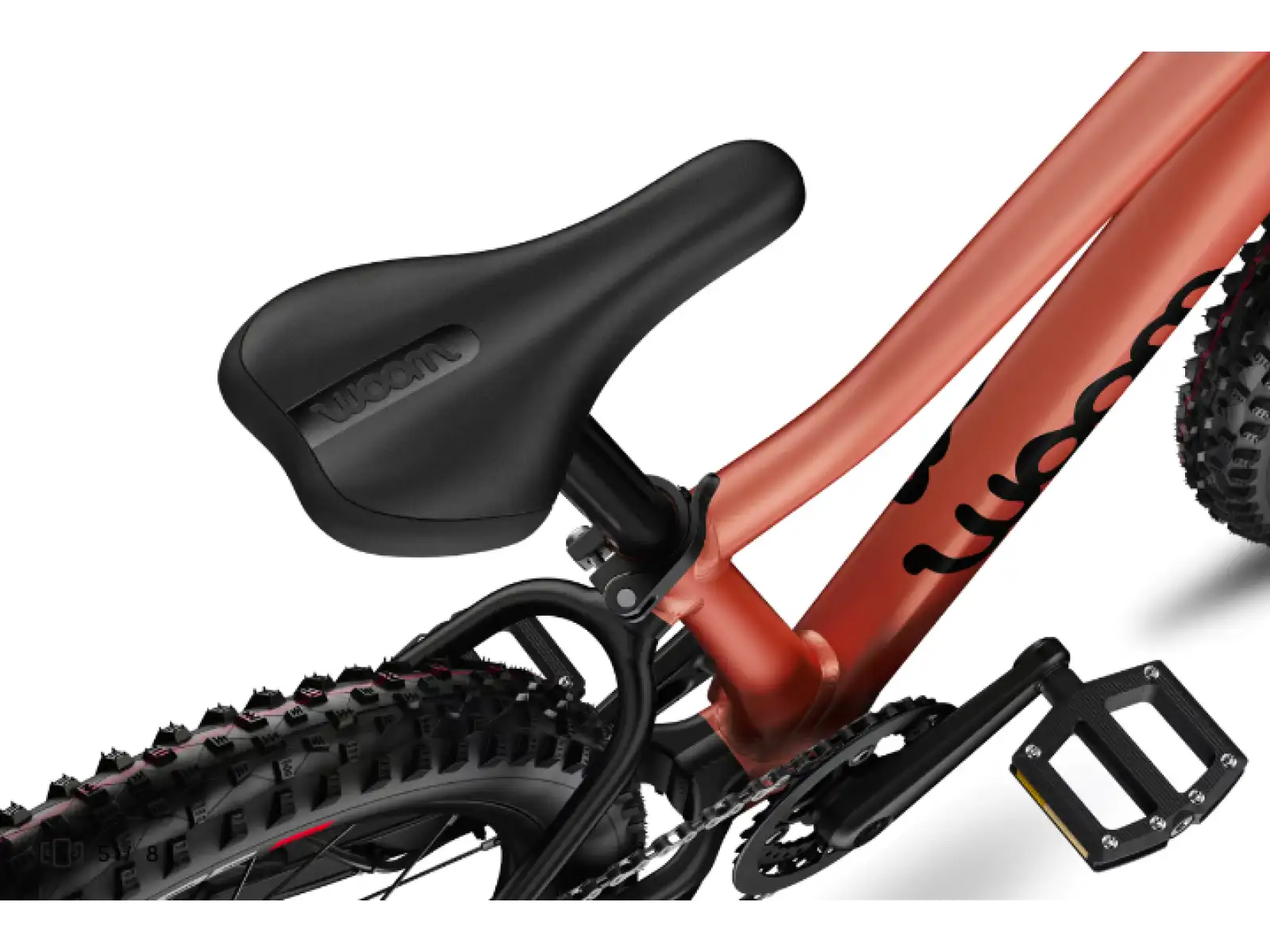 Woom 4 OFF AIR children's bike 20" Copper
