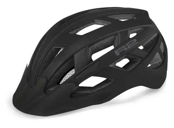 R2 Lumen cycling helmet black matte